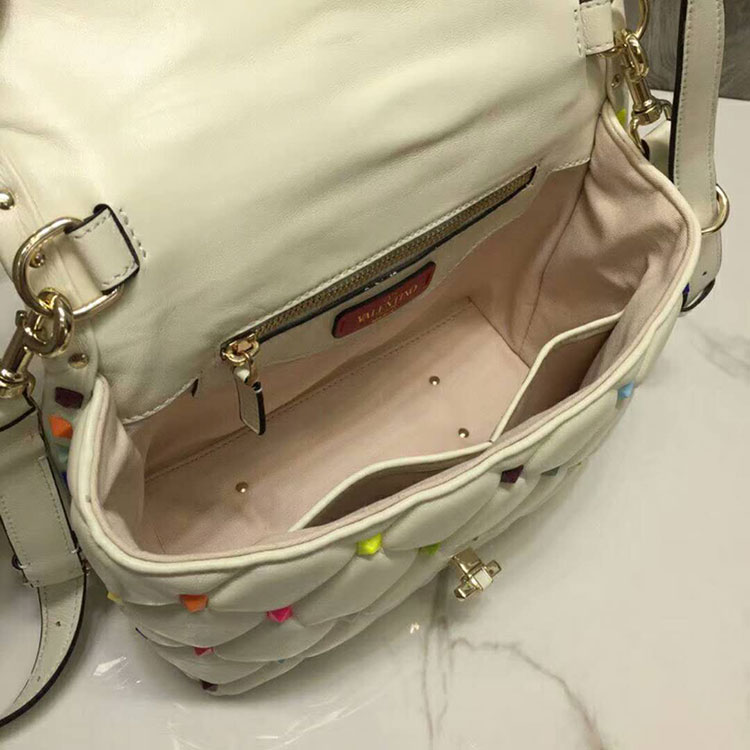 2019 VALENTINO CANDYSTUD TOP HANDLE BAG