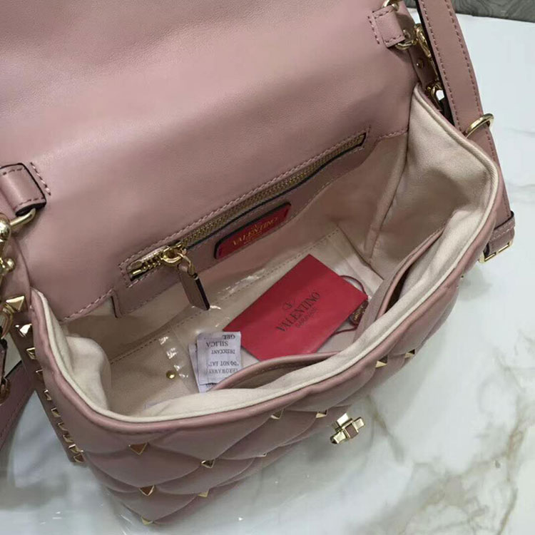 2019 VALENTINO CANDYSTUD TOP HANDLE BAG