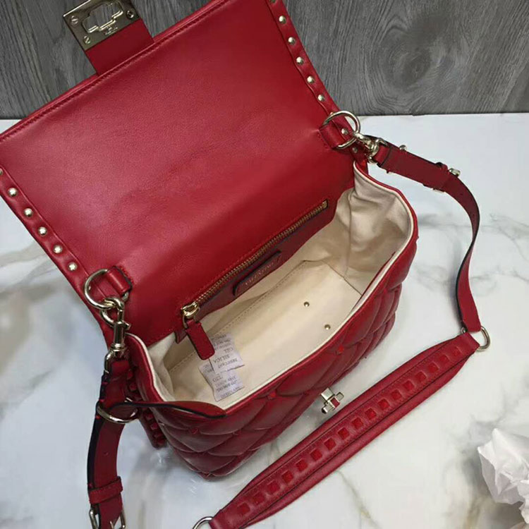 2019 VALENTINO CANDYSTUD TOP HANDLE BAG