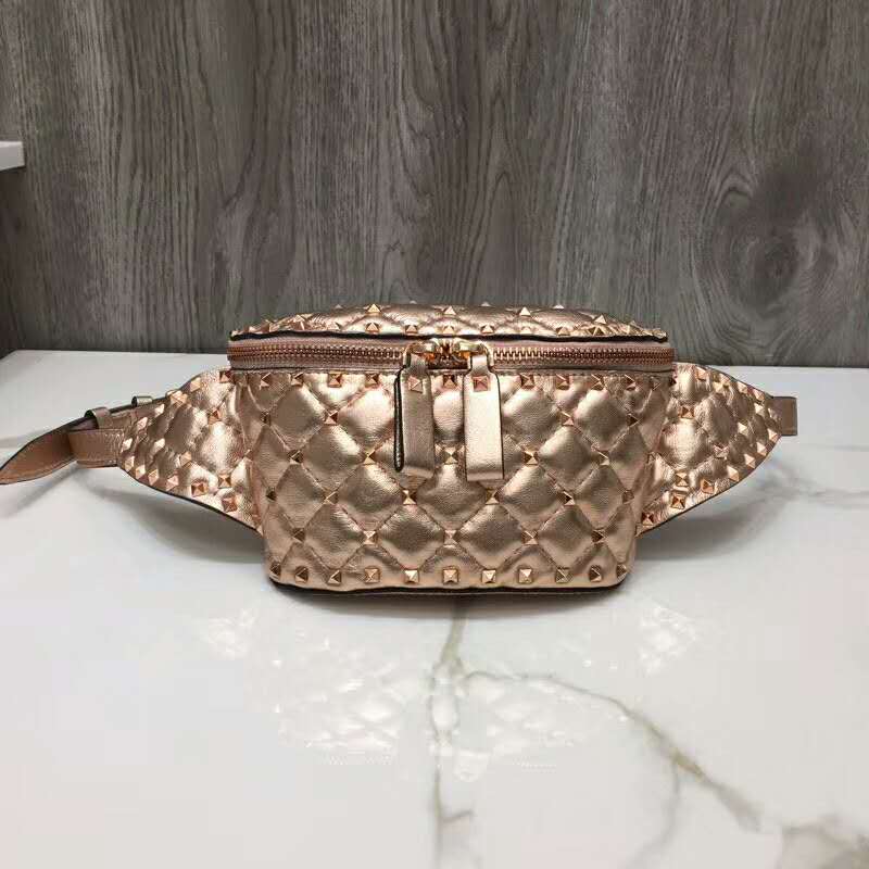 2019 VALENTINO FREE ROCKSTUD SPIKE BELT BAG