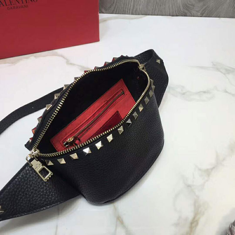 2019 VALENTINO FREE ROCKSTUD SPIKE BELT BAG