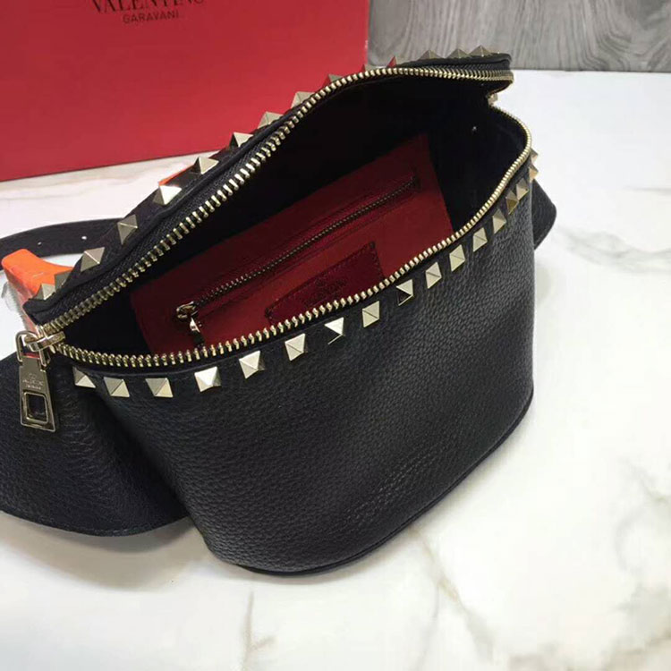 2019 VALENTINO FREE ROCKSTUD SPIKE BELT BAG