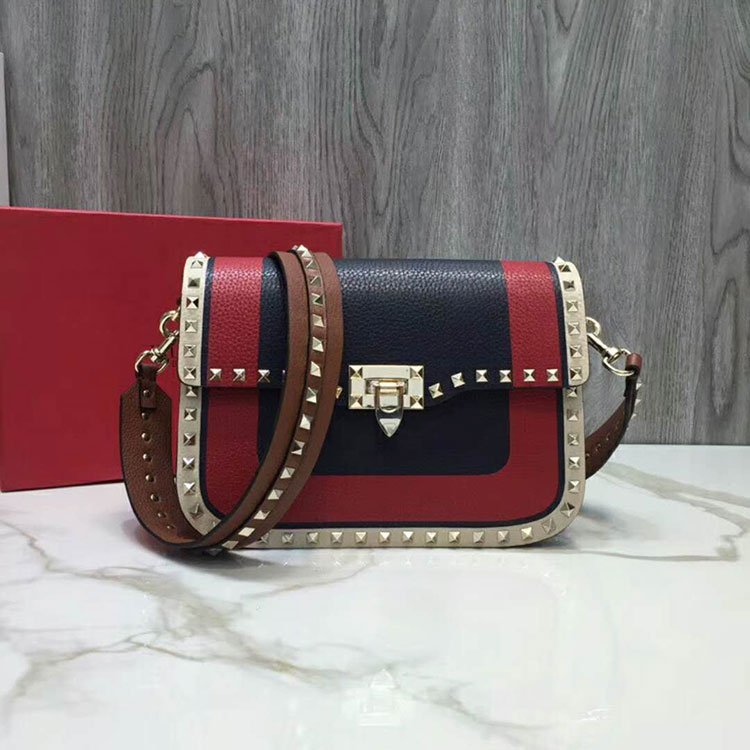 2019 Valentino GUITAR ROCKSTUD ROLLING CROSS BODY BAG