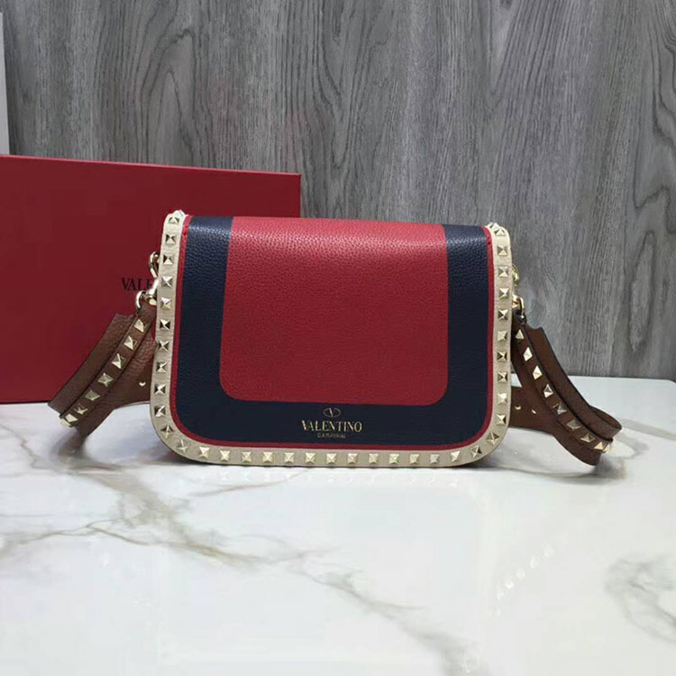 2019 Valentino GUITAR ROCKSTUD ROLLING CROSS BODY BAG