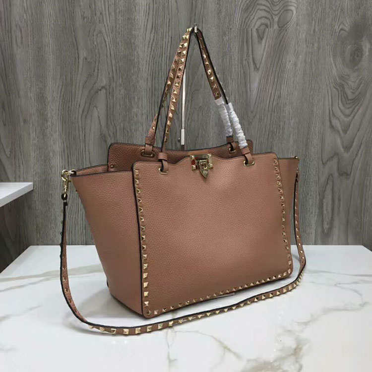 2019 Valentino ROCKSTUD NOIR MEDIUM TOTE