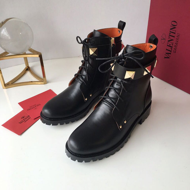 2019 Valentino women Boots in Calfskin Heel 3.5cm