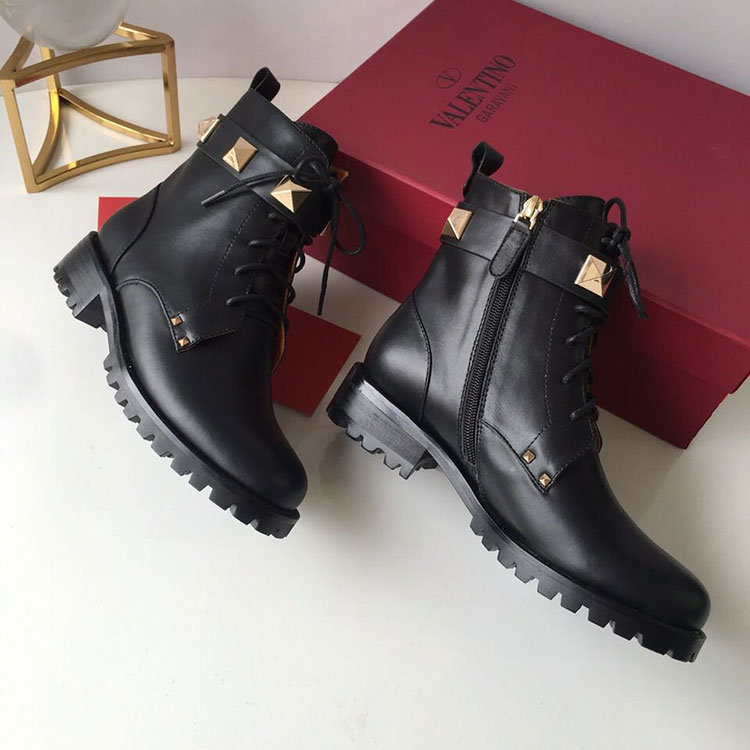 2019 Valentino women Boots in Calfskin Heel 3.5cm