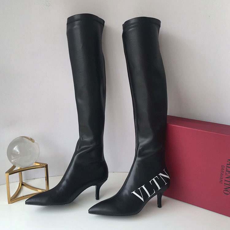 2019 Valentino women Boots in Calfskin Heel 5cm