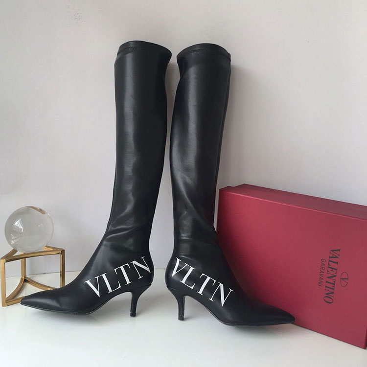 2019 Valentino women Boots in Calfskin Heel 5cm