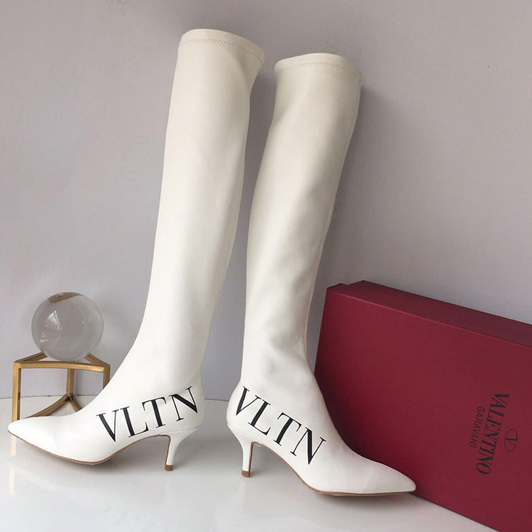 2019 Valentino women Boots in Calfskin Heel 5cm