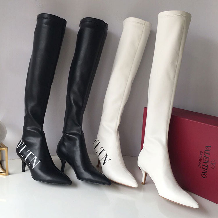 2019 Valentino women Boots in Calfskin Heel 5cm