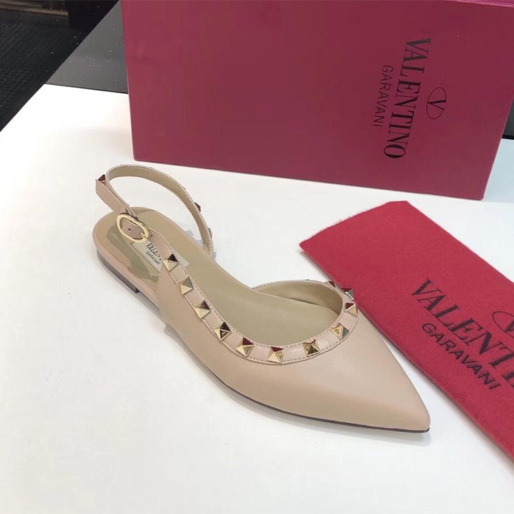 2019 Valentino women Flat shoes