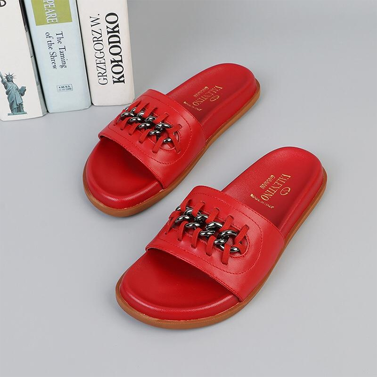 2019 Valentino women Slipper in Calfskin