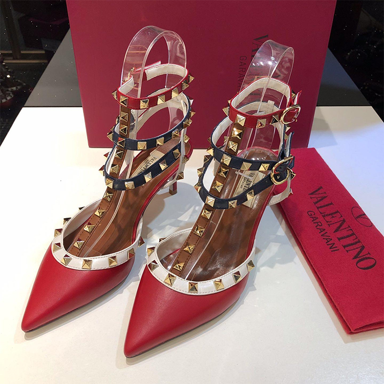 2019 Valentino women shoes Heel 6.5cm