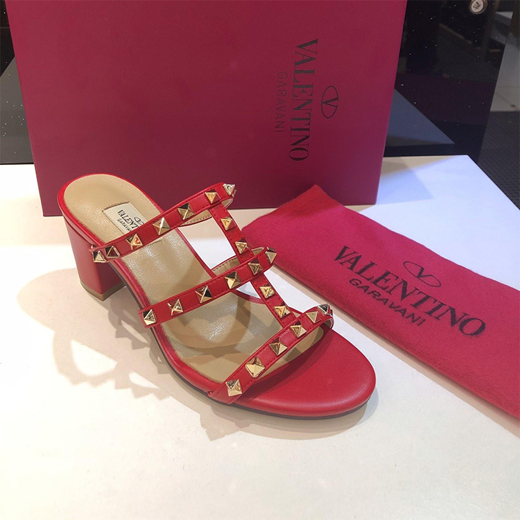 2019 Valentino women shoes Heel 6.5cm