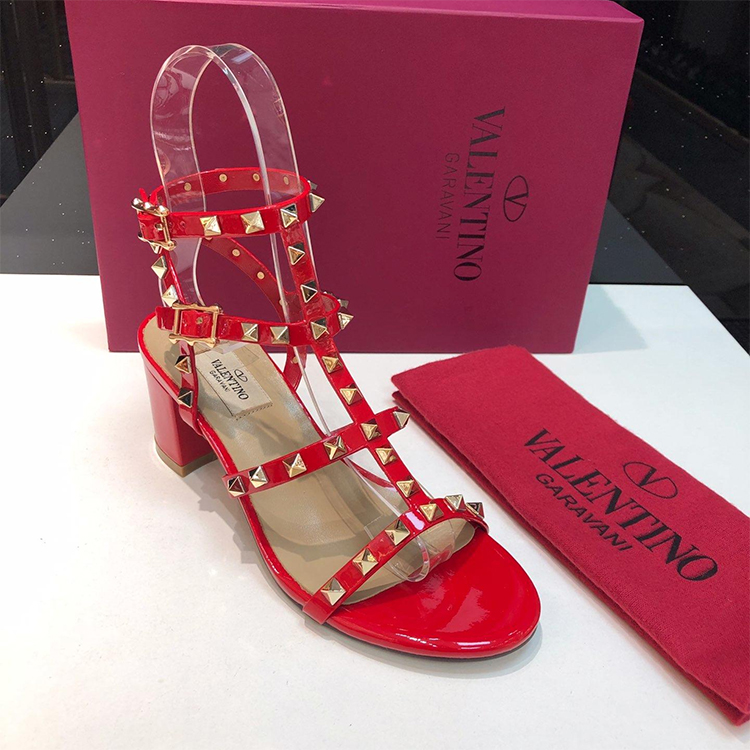 2019 Valentino women shoes Heel 6.5cm