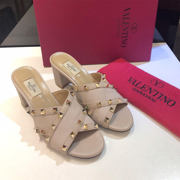 2019 Valentino women shoes Heel 6.5cm