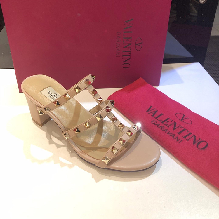 2019 Valentino women shoes Heel 6.5cm