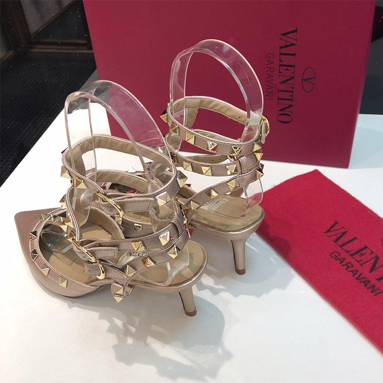 2019 Valentino women shoes Heel 6.5cm