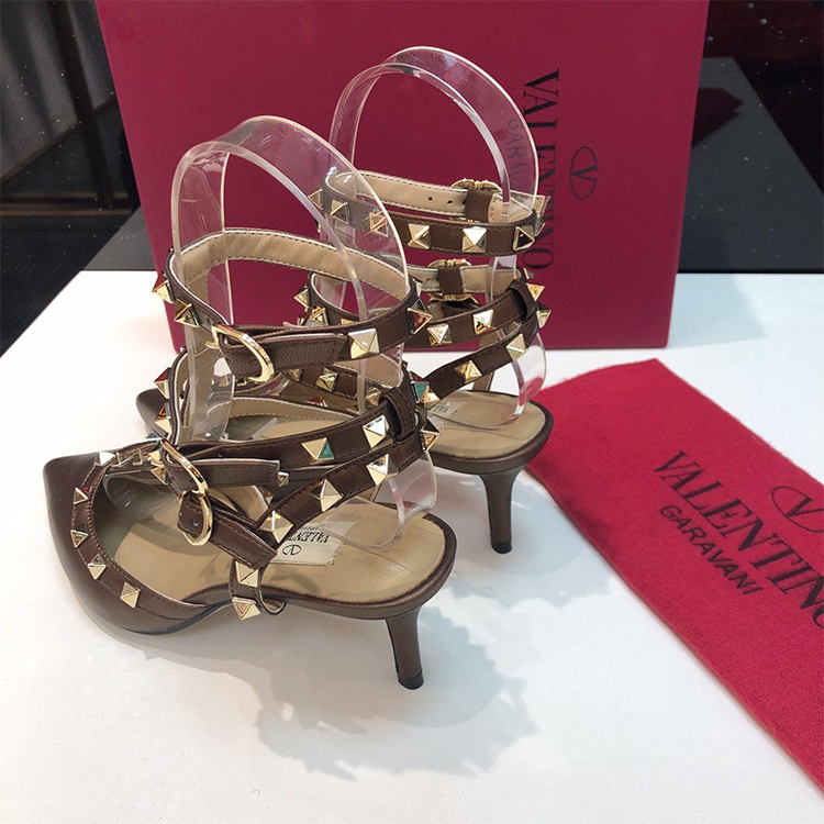 2019 Valentino women shoes Heel 6.5cm