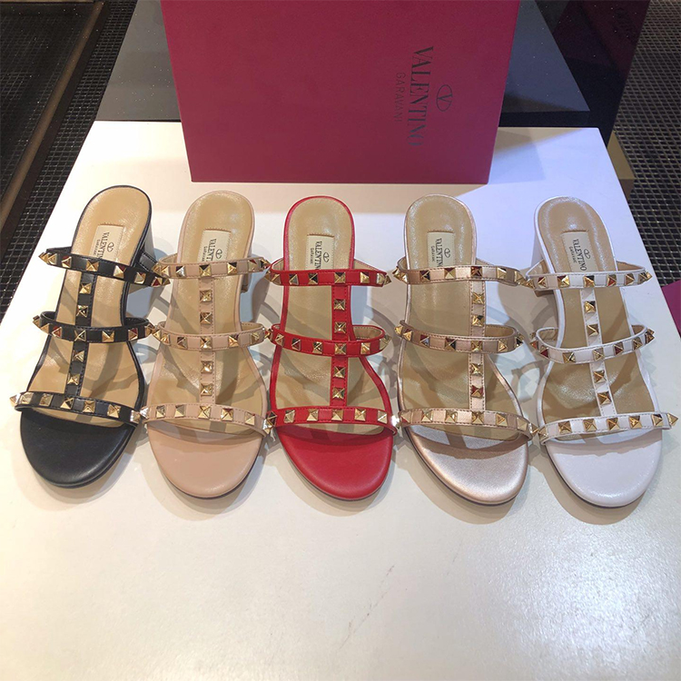 2019 Valentino women shoes Heel 6.5cm