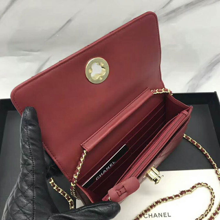 2019 chanel WOC Mini Flap Bag