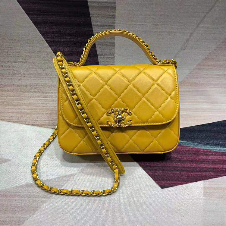 2019 chanel small flap bag with top handle