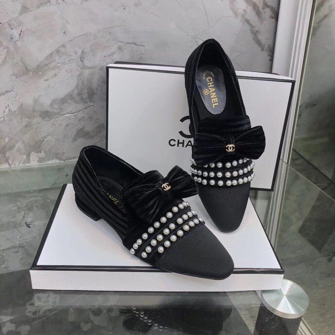 2019 chanle women Flat shoes