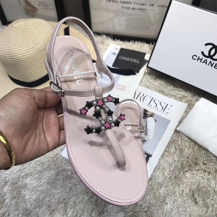 2019 chanle women Sandal