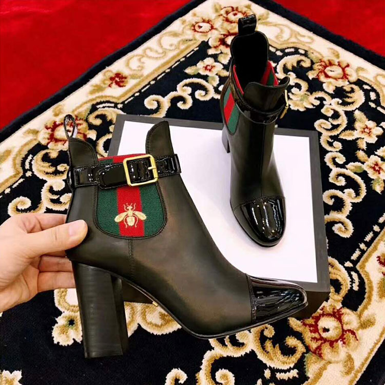 2019 gucci women Boots in Calfskin