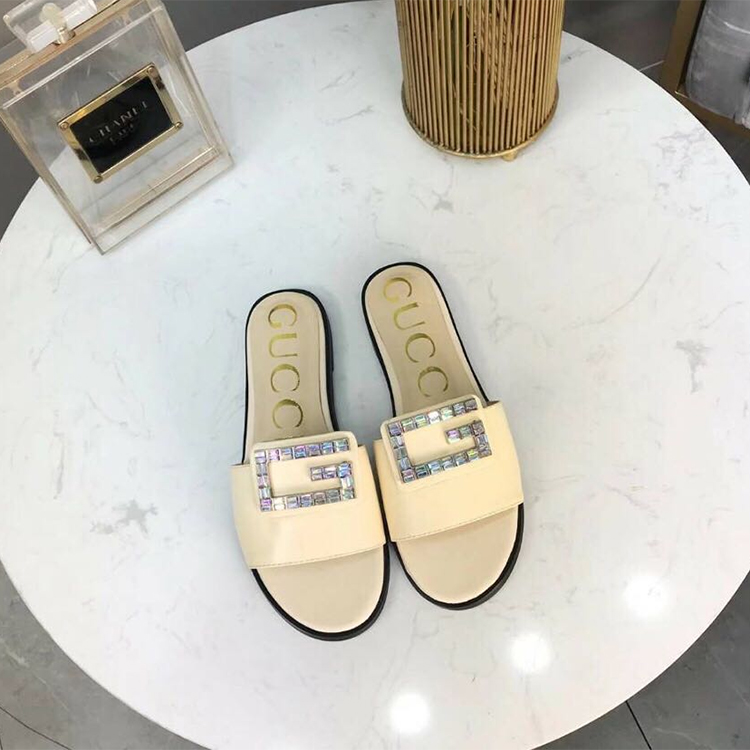 2019 gucci women Flat slippers