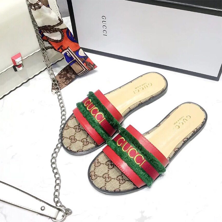 2019 gucci women Flat slippers