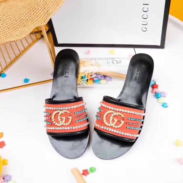 2019 gucci women Flat slippers