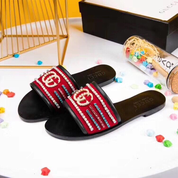 2019 gucci women Flat slippers