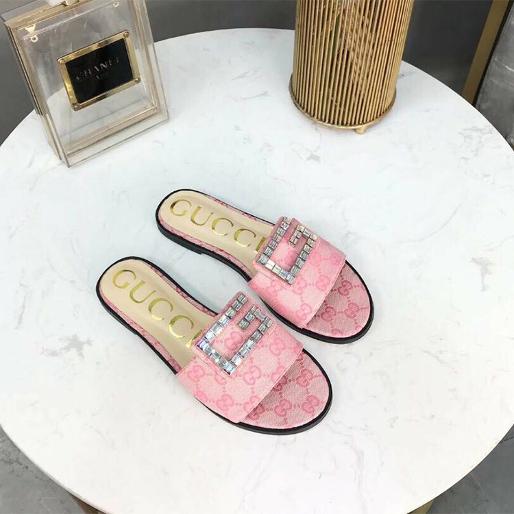 2019 gucci women Flat slippers