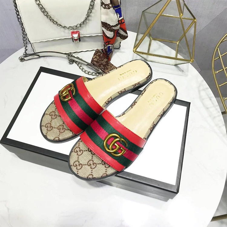 2019 gucci women Flat slippers