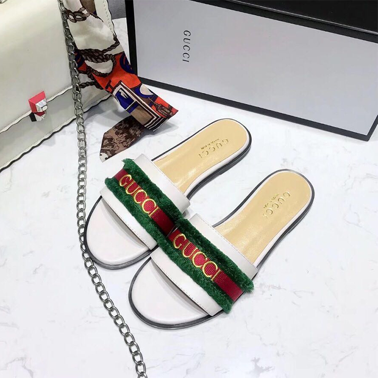 2019 gucci women Flat slippers