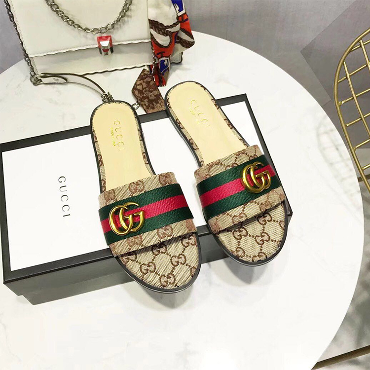 2019 gucci women Flat slippers