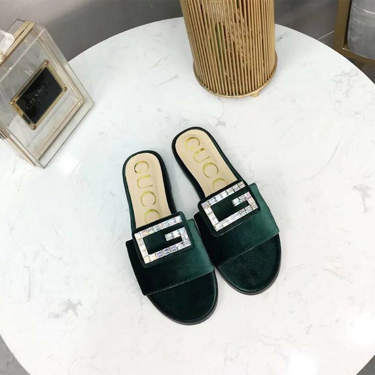 2019 gucci women Flat slippers