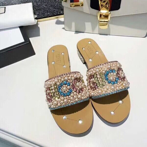 2019 gucci women Flat slippers