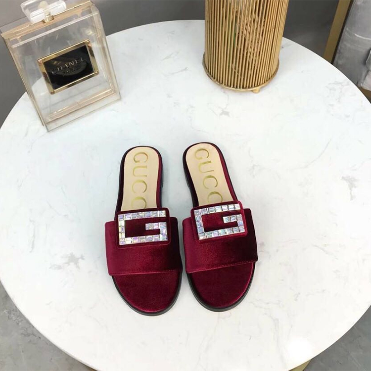 2019 gucci women Flat slippers