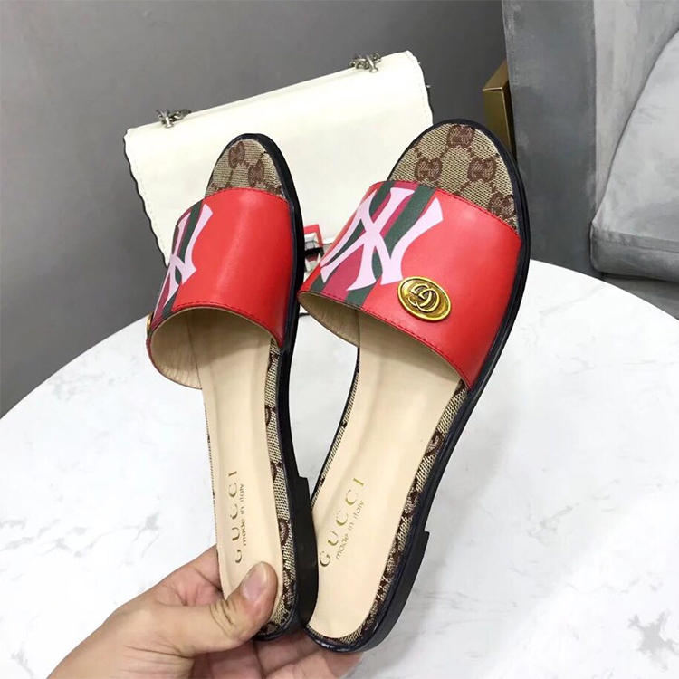 2019 gucci women Flat slippers