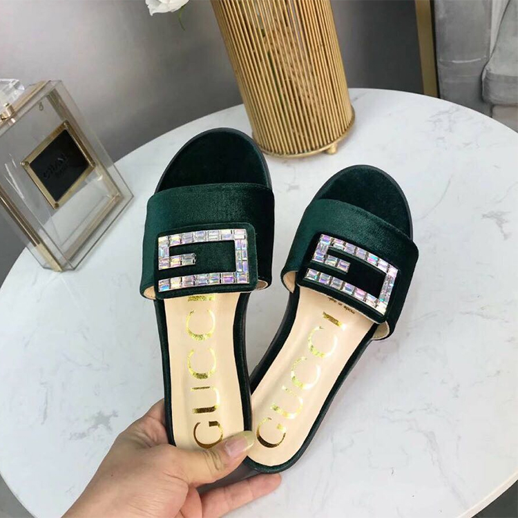 2019 gucci women Flat slippers