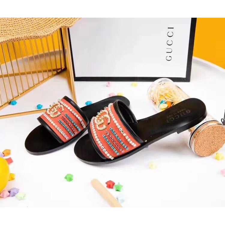 2019 gucci women Flat slippers