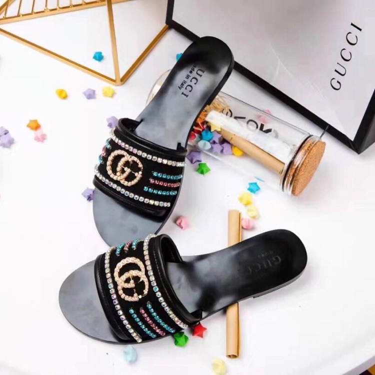 2019 gucci women Flat slippers