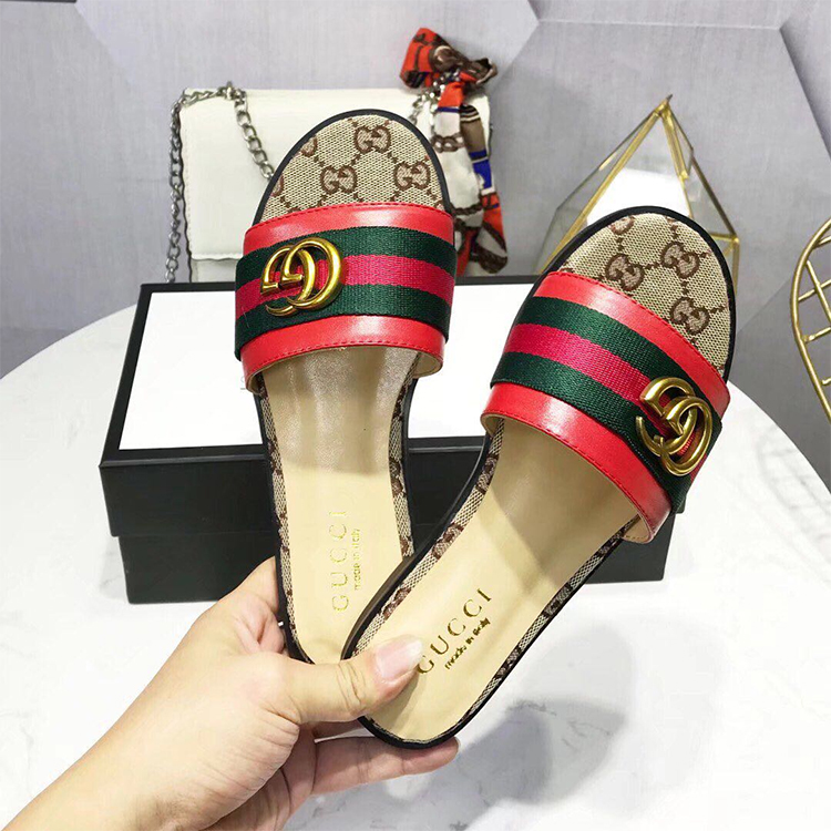 2019 gucci women Flat slippers