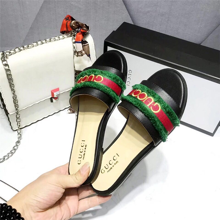 2019 gucci women Flat slippers