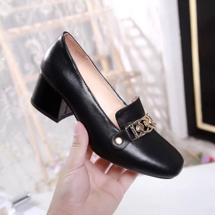 2019 gucci women Shoes in Calfskin Heel 5.5cm