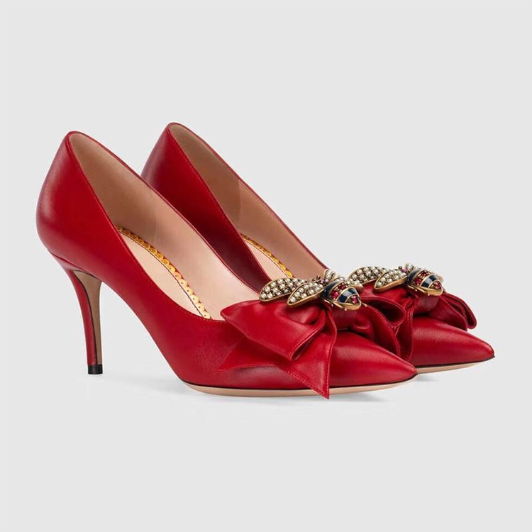 2019 gucci women shoes Heel 7.5cm