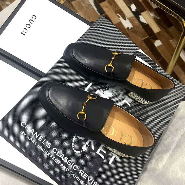 2019 gucci women shoes in Calfskin